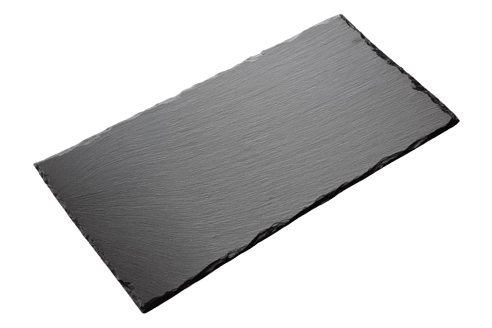 Кровельный сланец Charcoal 500x250 мм — натуральная черная черепица купить в Новосибирске 