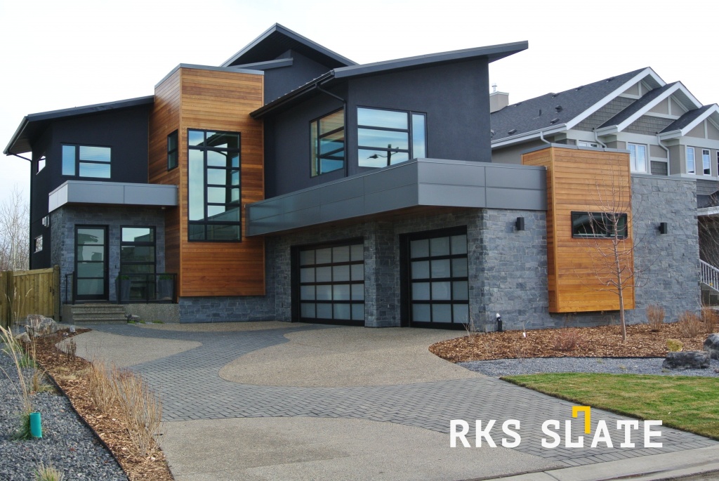 Облицовочный камень RKS SLATE Castle Black Slate
