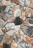 Облицовочный камень для фасада RKS SLATE Mix Marble Loose