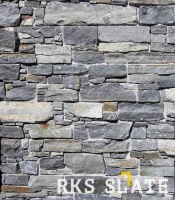 Натуральный камень для фасада RKS SLATE Nordic Blend Strips