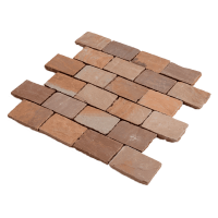 RKS Slate Belgian Multi 200х100 мм. Прочная тротуарная плитка и плитка для пола из натурального известняка. Лучшая цена на плитку из камня известняк