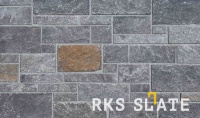Камень для облицовки камина RKS SLATE Greenwich Gray Temple