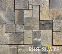Фасадный камень RKS SLATE Sagar Multi Sandstone Castle