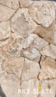 Облицовочный камень для фасада RKS SLATE Toscana Travertine Loose