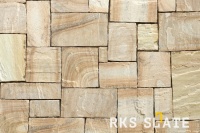 Фасадный камень RKS SLATE Mint Fossils Sandstone Castle