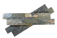 Декоративный камень 3D панели RKS SLATE Кварцит Ocean Green