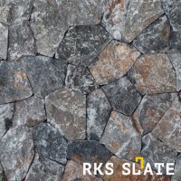 RKS SLATE Anatolian Black Marble Loose для облицовки фасадов и интерьеров. Натуральный камень, прочный и красивый. Долговечность и элегантность. Быстрая доставка!