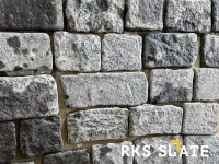 Камень для цоколя RKS SLATE Midnight Black Temple